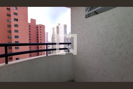 Varanda da Sala de apartamento à venda com 1 quarto, 44m² em Centro, Santo André