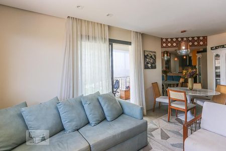 Sala de Estar de apartamento à venda com 2 quartos, 130m² em Jardim Bonfiglioli, São Paulo