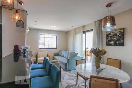 Sala de Estar de apartamento à venda com 2 quartos, 130m² em Jardim Bonfiglioli, São Paulo