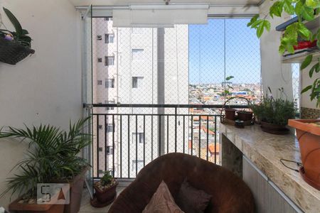 Varanda da Sala de apartamento para alugar com 3 quartos, 64m² em  Vila Antonieta, São Paulo