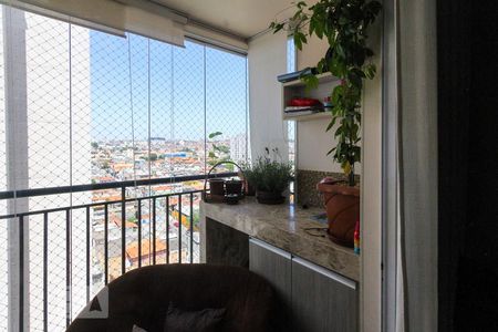 Varanda da Sala de apartamento para alugar com 3 quartos, 64m² em  Vila Antonieta, São Paulo