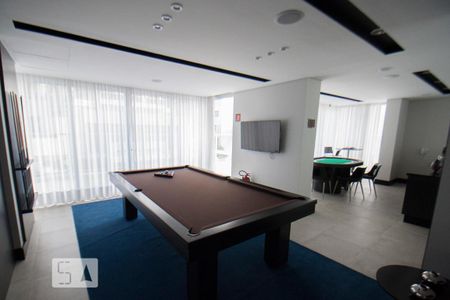 Studio para alugar com 40m², 1 quarto e 1 vaga Studio para alugar com 40m², 1 quarto e 1 vagaSalão de jogos