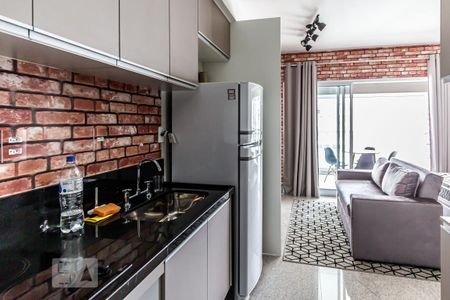 Studio para alugar com 40m², 1 quarto e 1 vaga Studio para alugar com 40m², 1 quarto e 1 vagaCozinha