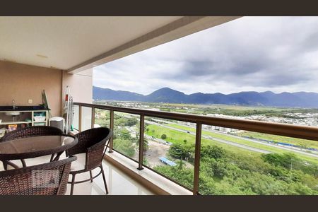 Varanda de apartamento para alugar com 3 quartos, 83m² em Recreio dos Bandeirantes, Rio de Janeiro