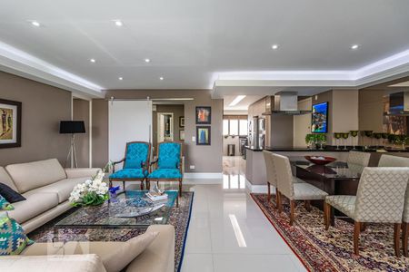 Sala de apartamento à venda com 2 quartos, 120m² em Alphaville Industrial, Barueri