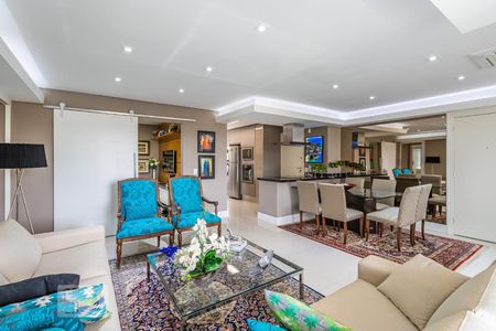 Sala de apartamento à venda com 2 quartos, 120m² em Alphaville Industrial, Barueri