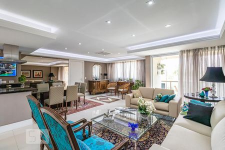 Sala de apartamento à venda com 2 quartos, 120m² em Alphaville Industrial, Barueri