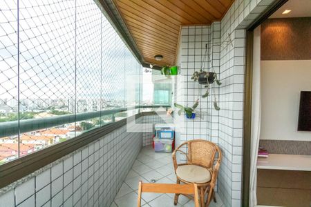 Varanda da Sala de apartamento à venda com 4 quartos, 127m² em Anchieta, São Bernardo do Campo