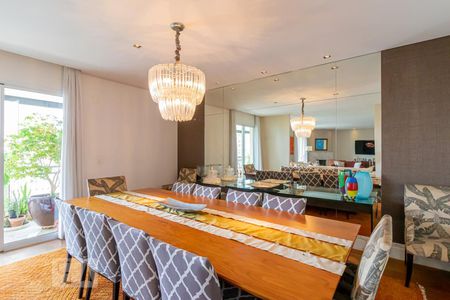 Sala de jantar  de apartamento à venda com 3 quartos, 265m² em Jardim Vila Mariana, São Paulo