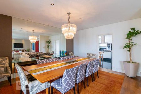 Sala de jantar  de apartamento à venda com 3 quartos, 265m² em Jardim Vila Mariana, São Paulo