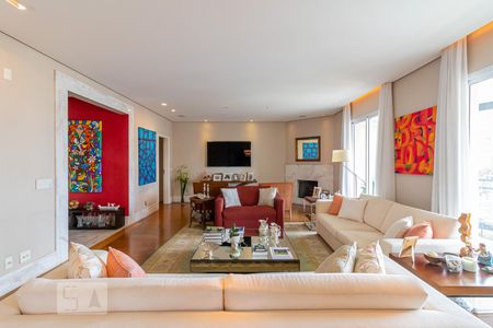Sala de Estar de apartamento à venda com 3 quartos, 265m² em Jardim Vila Mariana, São Paulo