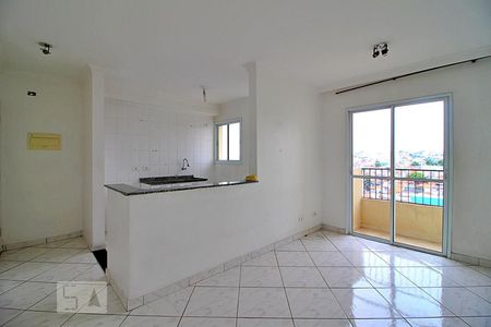 Sala de apartamento para alugar com 2 quartos, 52m² em Vila Palmares, Santo André