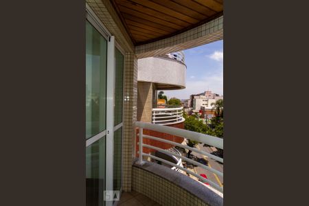 Varanda da Sala de apartamento para alugar com 1 quarto, 55m² em Jardim do Mar, São Bernardo do Campo