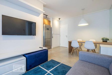 Sala de apartamento à venda com 1 quarto, 48m² em Pinheiros, São Paulo