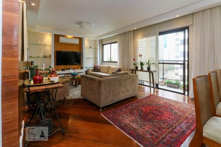 Sala de apartamento para alugar com 4 quartos, 163m² em Paraíso, São Paulo