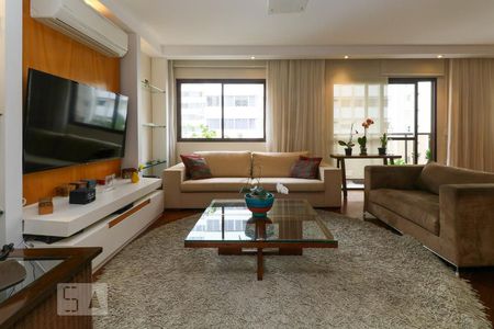 Sala de apartamento para alugar com 4 quartos, 163m² em Paraíso, São Paulo