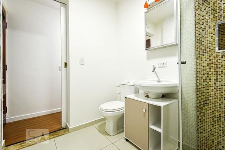 Studio à venda com 47m², 1 quarto e sem vagaBanheiro e Área de Serviço