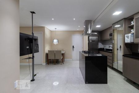 Sala de apartamento para alugar com 1 quarto, 63m² em Continental, Osasco