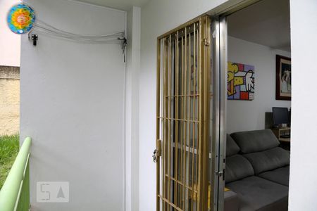 Varanda da Sala de apartamento à venda com 2 quartos, 55m² em Chácara Agrindus, Taboão da Serra