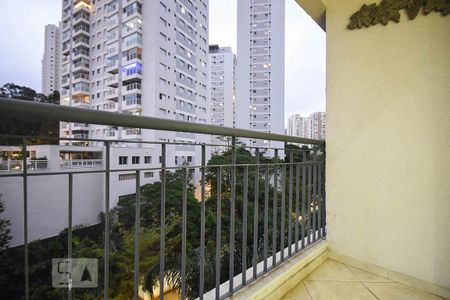 Varanda de apartamento à venda com 1 quarto, 50m² em Vila Andrade, São Paulo