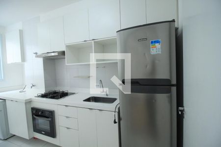 Cozinha de apartamento para alugar com 1 quarto, 26m² em Brás, São Paulo