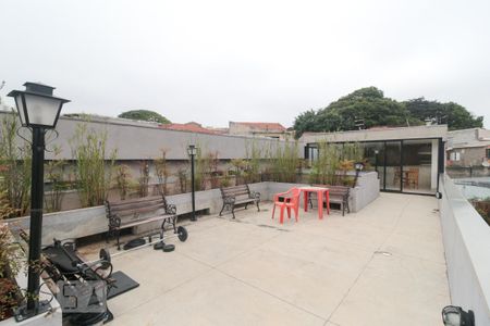 Studio para alugar com 35m², 1 quarto e sem vaga Studio para alugar com 35m², 1 quarto e sem vagaRooftop