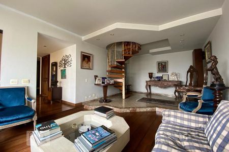 Sala de Estar de apartamento à venda com 3 quartos, 650m² em Vila Morumbi, São Paulo