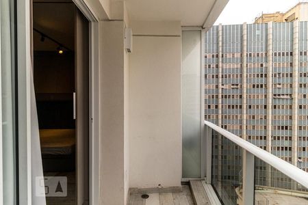 Varanda de kitnet/studio à venda com 1 quarto, 22m² em Centro, São Paulo