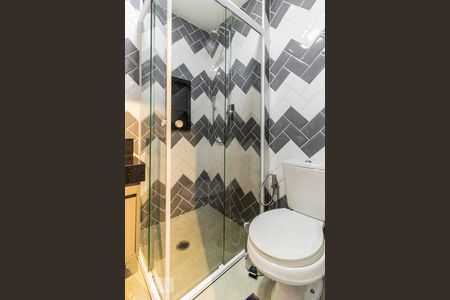 Studio à venda com 22m², 1 quarto e 1 vaga Studio à venda com 22m², 1 quarto e 1 vagaBanheiro - Box de Vidro