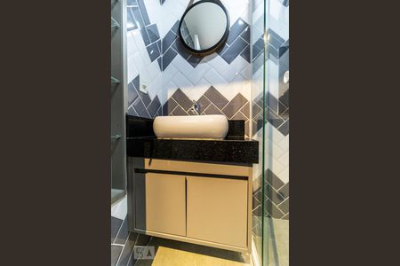 Studio à venda com 22m², 1 quarto e 1 vaga Studio à venda com 22m², 1 quarto e 1 vagaBanheiro - Armários