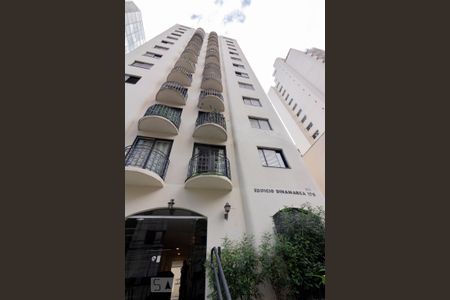 Apartamento para alugar com 44m², 1 quarto e 1 vaga Apartamento para alugar com 44m², 1 quarto e 1 vagaFachada