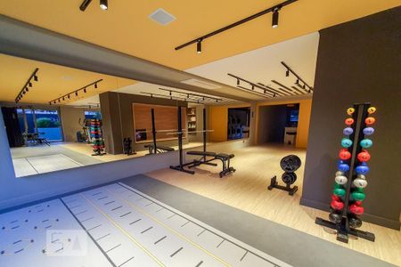 Studio para alugar com 28m², 1 quarto e sem vaga Studio para alugar com 28m², 1 quarto e sem vagaÁrea comum - Academia