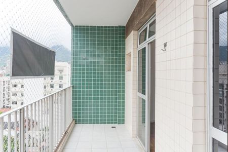 Varanda da Sala  de apartamento para alugar com 2 quartos, 85m² em Grajaú, Rio de Janeiro