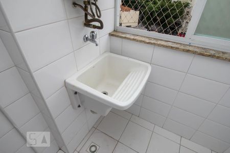 Área de Serviço de apartamento para alugar com 3 quartos, 84m² em Catete, Rio de Janeiro