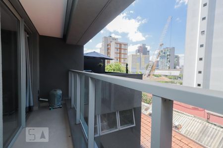 Studio para alugar com 36m², 1 quarto e sem vagaVaranda
