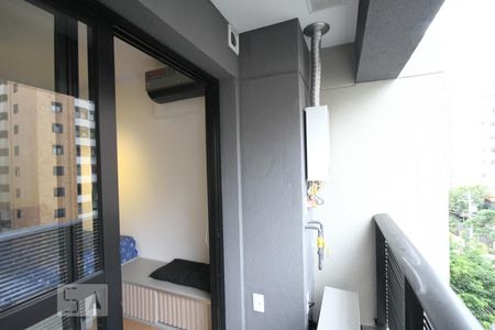 Varanda de kitnet/studio à venda com 1 quarto, 24m² em Vila Mariana, São Paulo