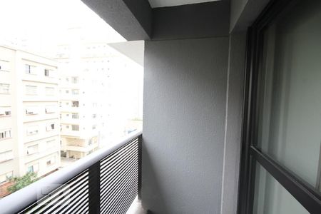 Varanda de kitnet/studio para alugar com 1 quarto, 24m² em Vila Mariana, São Paulo