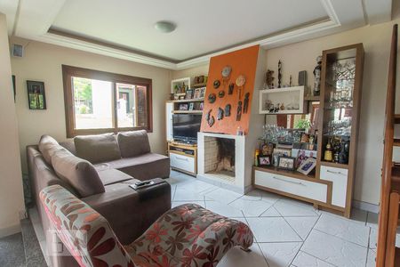 Sala de casa de condomínio à venda com 4 quartos, 304m² em Cavalhada, Porto Alegre