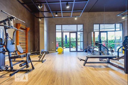 Studio para alugar com 31m², 1 quarto e sem vaga Studio para alugar com 31m², 1 quarto e sem vagaAcademia