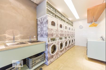 Studio para alugar com 31m², 1 quarto e sem vaga Studio para alugar com 31m², 1 quarto e sem vagaLavanderia