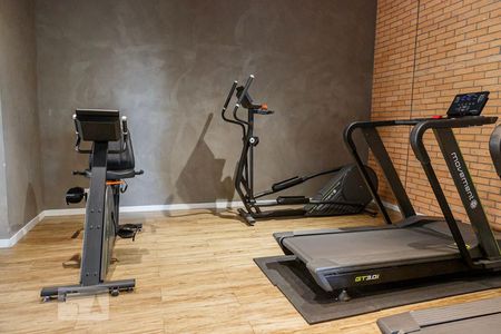 Studio para alugar com 31m², 1 quarto e sem vaga Studio para alugar com 31m², 1 quarto e sem vagaAcademia