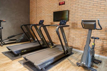 Studio para alugar com 31m², 1 quarto e sem vaga Studio para alugar com 31m², 1 quarto e sem vagaAcademia