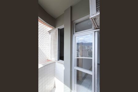 Varanda da sala de apartamento para alugar com 1 quarto, 38m² em São Pedro, Belo Horizonte