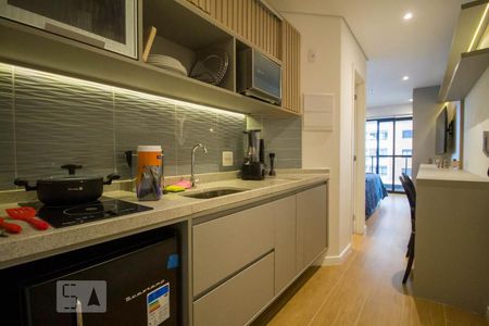 Studio à venda com 24m², 1 quarto e sem vaga Studio à venda com 24m², 1 quarto e sem vagaCozinha