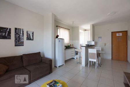 Sala de apartamento para alugar com 1 quarto, 52m² em Nova Aliança, Ribeirão Preto