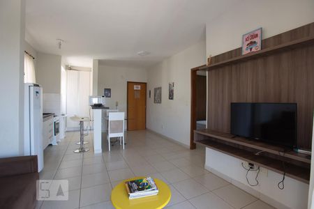 Sala de apartamento para alugar com 1 quarto, 52m² em Nova Aliança, Ribeirão Preto
