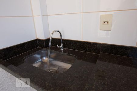 Varanda - pia de apartamento para alugar com 1 quarto, 52m² em Nova Aliança, Ribeirão Preto