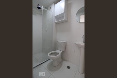 Apartamento para alugar com 37m², 1 quarto e sem vagaBanheiro da suíte 