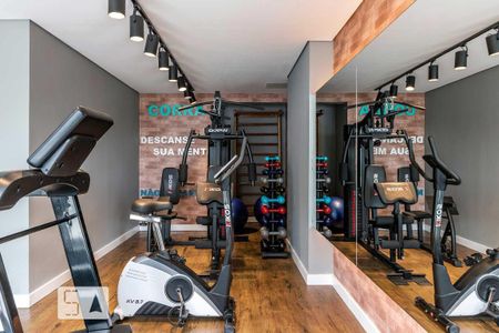 Área comum - Academia de kitnet/studio para alugar com 1 quarto, 30m² em Tatuapé, São Paulo