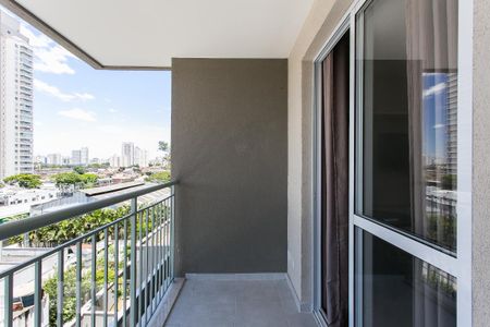 Varanda de kitnet/studio para alugar com 1 quarto, 30m² em Tatuapé, São Paulo